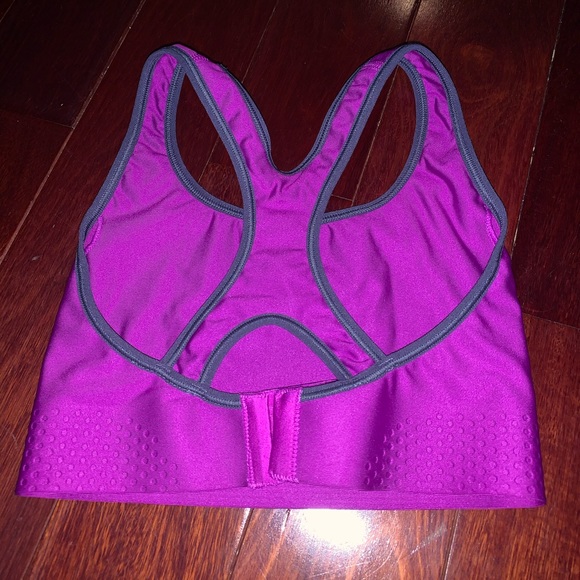 Champion Women's Purple Sports Bra - Picture 2 of 2